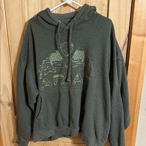 Ariat Men's Dark Green Logo Hoodie
